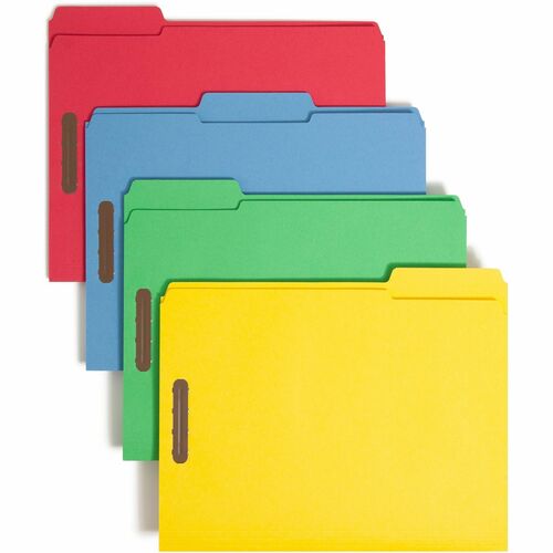 Folder, File, Fastener, Letter, Assorted 50/BX