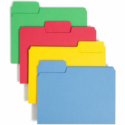 Folder, File, Support Tab, Letter, Assorted 100/BX
