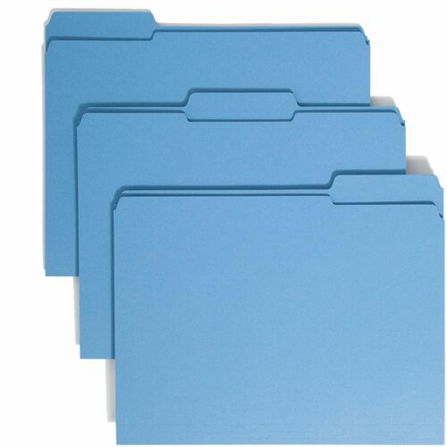 Folder, File, Letter, 1/3 Assorted, Beige 100/BX