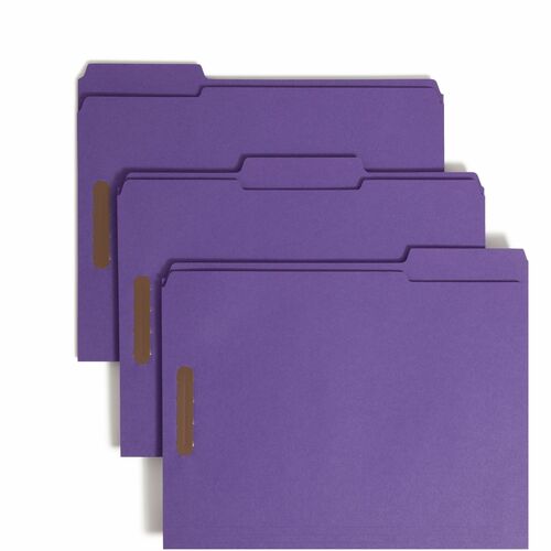 Folder, File, 1/3 Cut, Letter, Polypropylene 50/BX