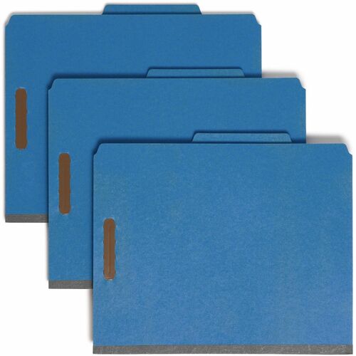 Folder, Class F, Letter, 2 Divider, Beige 10/BX