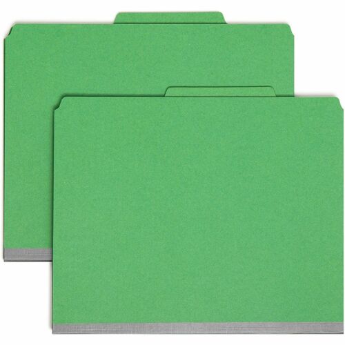 Folder, Classification, 3 Divider, 3" Expansion, Green 10/BX