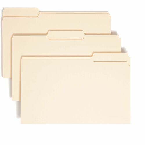 Folder, File, Legal, 1/3 Assorted, Manila 100/BX