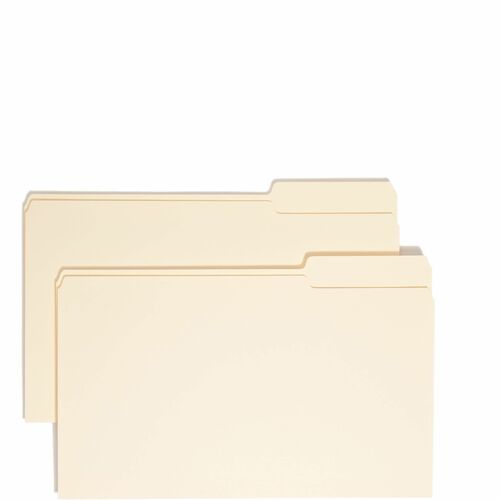 Folder, File, Legal, 1/3 Right, Manila 100/BX