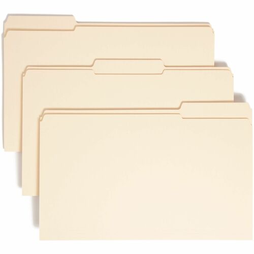Folder, File, Legal, 1/3 Assorted, Manila 100/BX