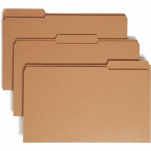 Folder, File, Kraft, Legal, 1/3 Ast 100/BX