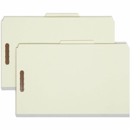 Folder, Classified, Recycled, Legal, 2 Dividers 10/BX