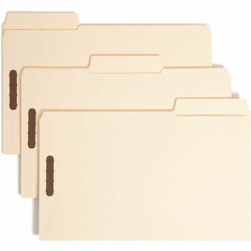 Folder, File, Fastener, Legal, 1/3 50/BX