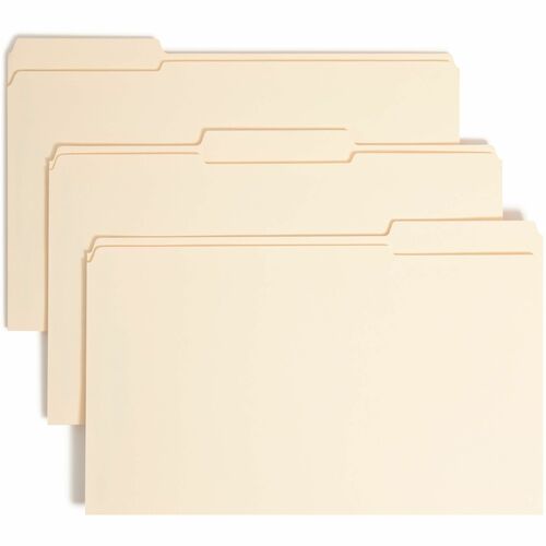 Folder, File, Fastener, Legal, 1/3 50/BX