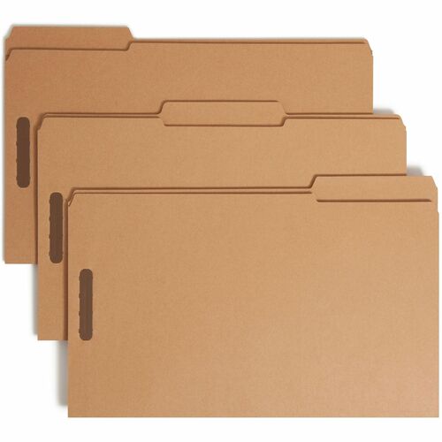 Folder, File, Fastener, Legal, 1/3 50/BX