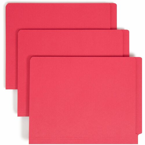 Folder, File, Fastener, Letter, Red 50/BX
