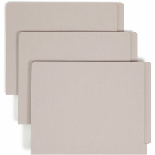 Folder, File, Fastener, Letter, Gray 50/BX