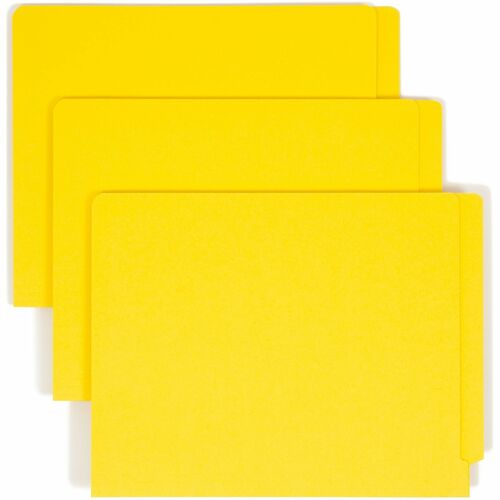 Folder, File, Fastener, Letter, Yellow 50/BX