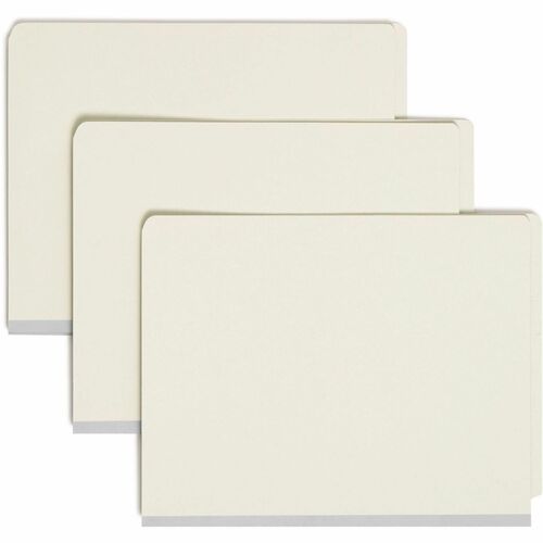 Folder, Classified, Letter, 2 Divider, Gray Green 10/BX
