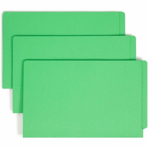 Folder, File, Fastener, Legal, Green 50/BX