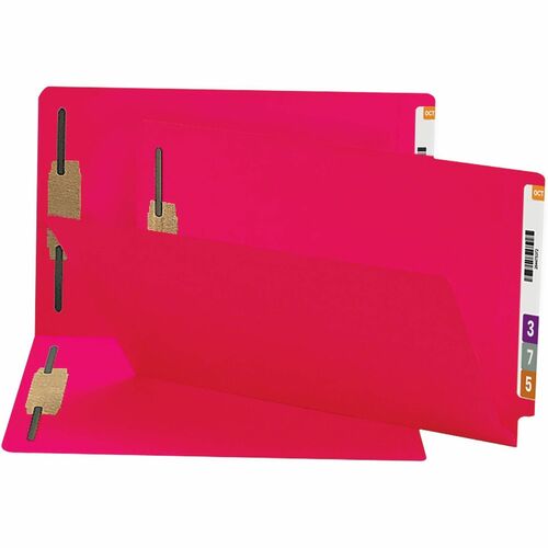 Folder, File, Fastener, Legal, Red 50/BX