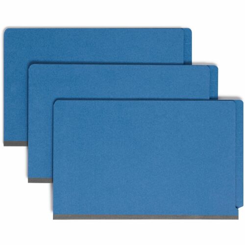 Folder, Classified, Legal, 2 Divider, Double Bottom Edge 10/BX