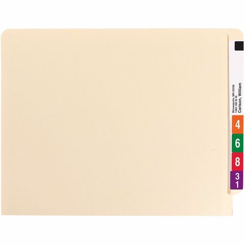 Folder, File, Fastener, Recycled, Letter 50/BX