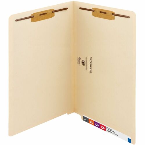 Folder, File, Fastener, Legal, 11 Point 50/BX