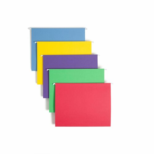 Folder, Hanging, Letter, 1/3, Assorted 25/BX