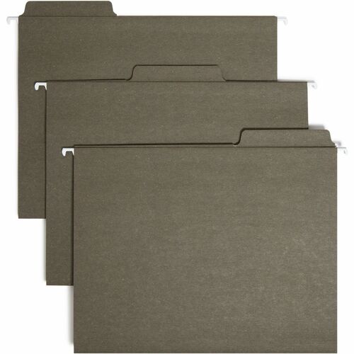 Folder, Hanging, Letter, 1/3, Green 20/BX