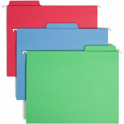 Folder, Hanging, Letter, 1/3, Assorted 18/BX