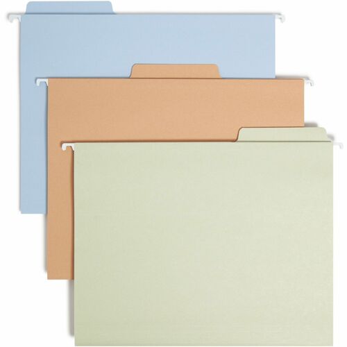 Folder, Hanging, Letter, 1/3, Assorted 18/BX