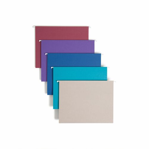 Folder, Hanging, Letter, 1/5, Assorted 25/BX
