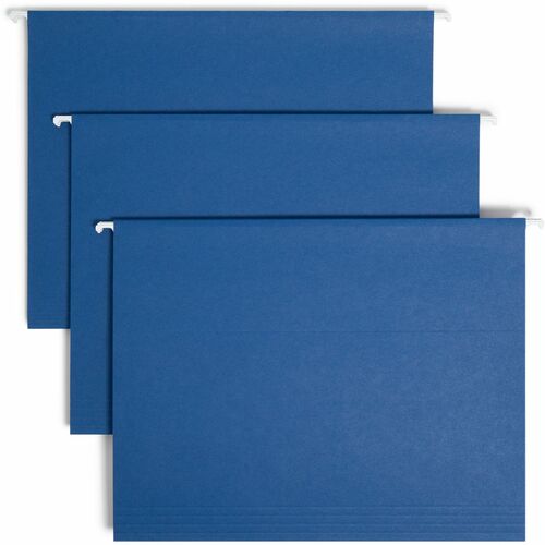Folder, Hanging, Letter, 1/5, Navy 25/BX