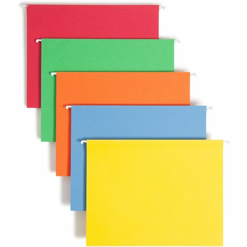 Folder, Hanging, Letter, 1/5, Assorted 25/BX