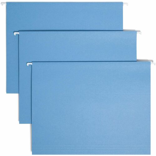 Folder, Hanging, Letter, 1/5, Blue 25/BX