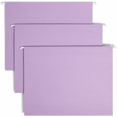 Folder, Hanging, Letter, 1/5, Lavender 25/BX