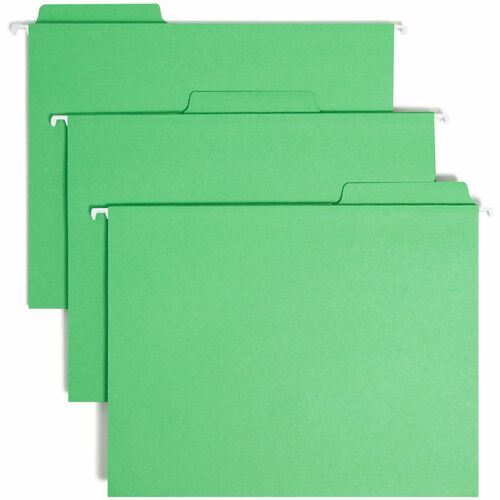 Folder, Hanging, Letter, 1/3, Green 20/BX