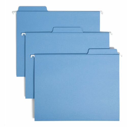 Folder, Hanging, Letter, 1/3, Blue 20/BX