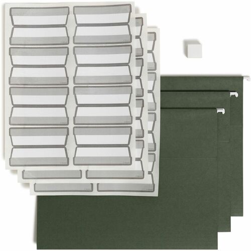 Folder, Hinge, Letter, 1/3, Stg, Protab 20/BX