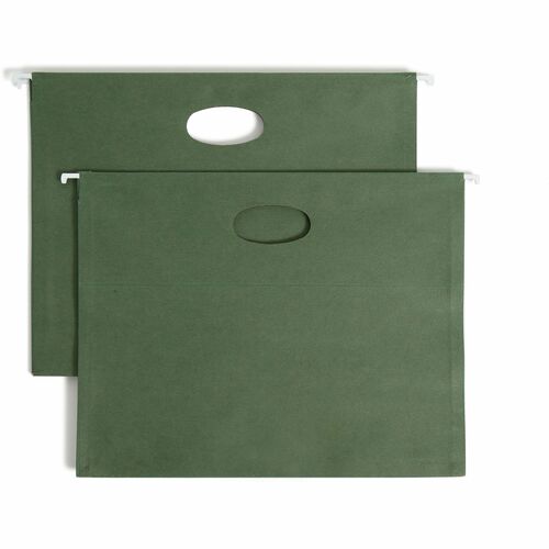 File Hanging Letter 3 1/2" Recycled Green 10/BX