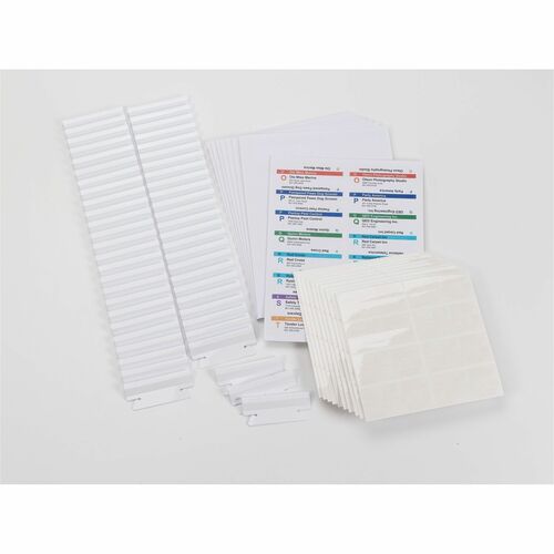 Labeling System, 25 Tabs, 32 Labels, 32 Label Protectors