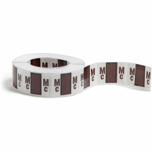 Label, BCCR, End Tab, "MC", Brown