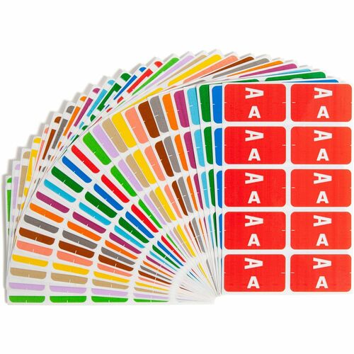 Label, Accessories, A-Z, Assorted, 2200 Count 2200/BX