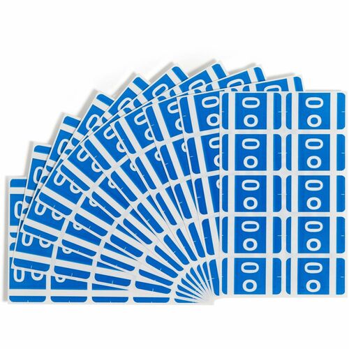 Label, Accessories, "O", Dark Blue 100/PK