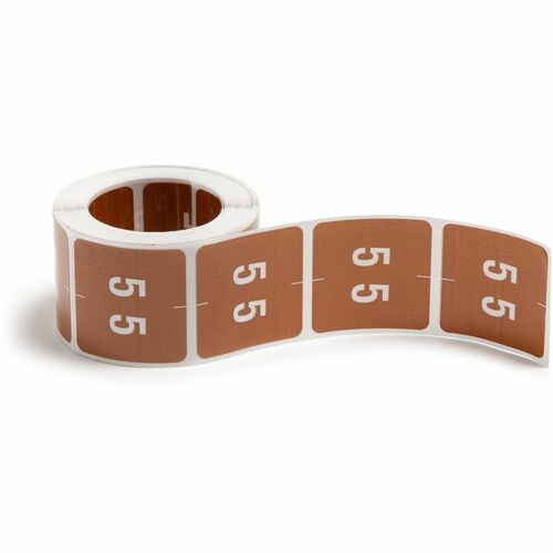 Label, DCC, Endtab, "5", Brown 250/RL