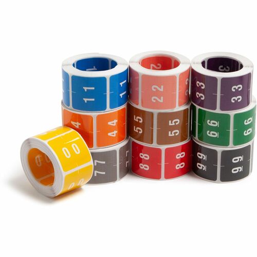 Label, DCC, End Tab, 0-9, Ast