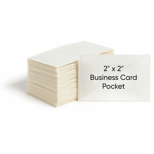 Pocket, Poly, Self Adhesive, 4 X 3 100/BX