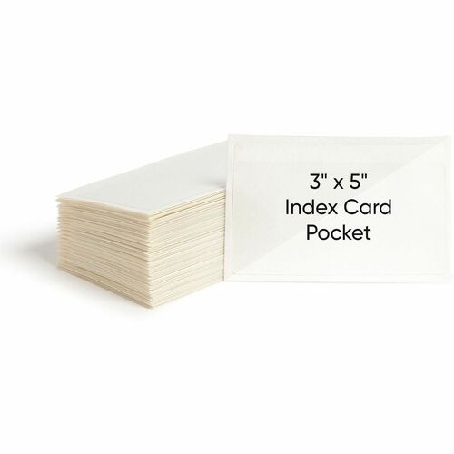 Pocket, Poly, Self Adhesive, 5.3 X 3.6 100/BX