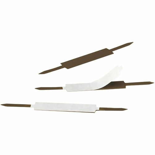 Fastener, Prong, Self-Adhesive, 1" Cap 100/BX