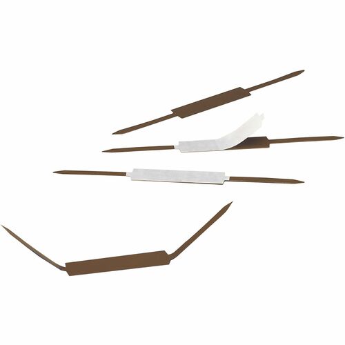 Fastener, Prong, Self-Adhesive, 2" Cap 100/BX