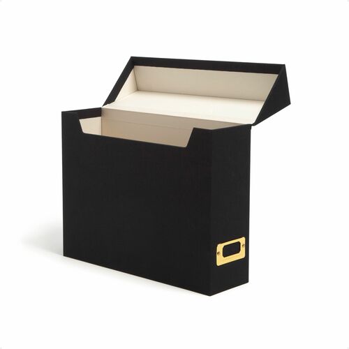 File Box Fliptop Linen Chilled