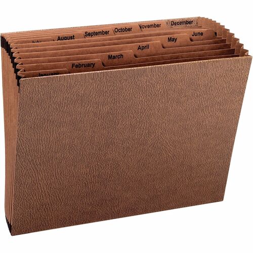 File, Expand, No Flap, Letter, Monthly