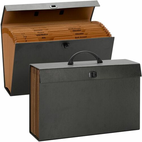 File, Expand, Box, A-Z, Black