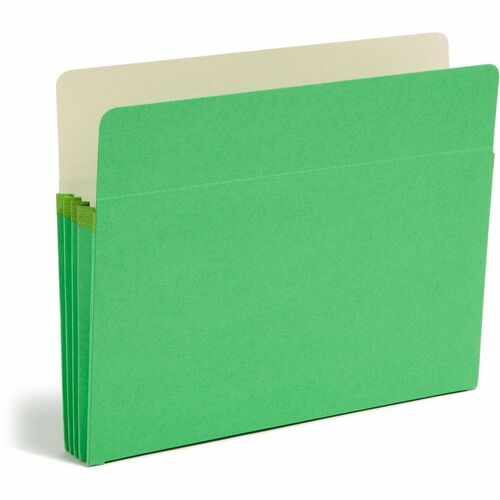 Pocket, File, Letter, 3.5" Expandable, Green
